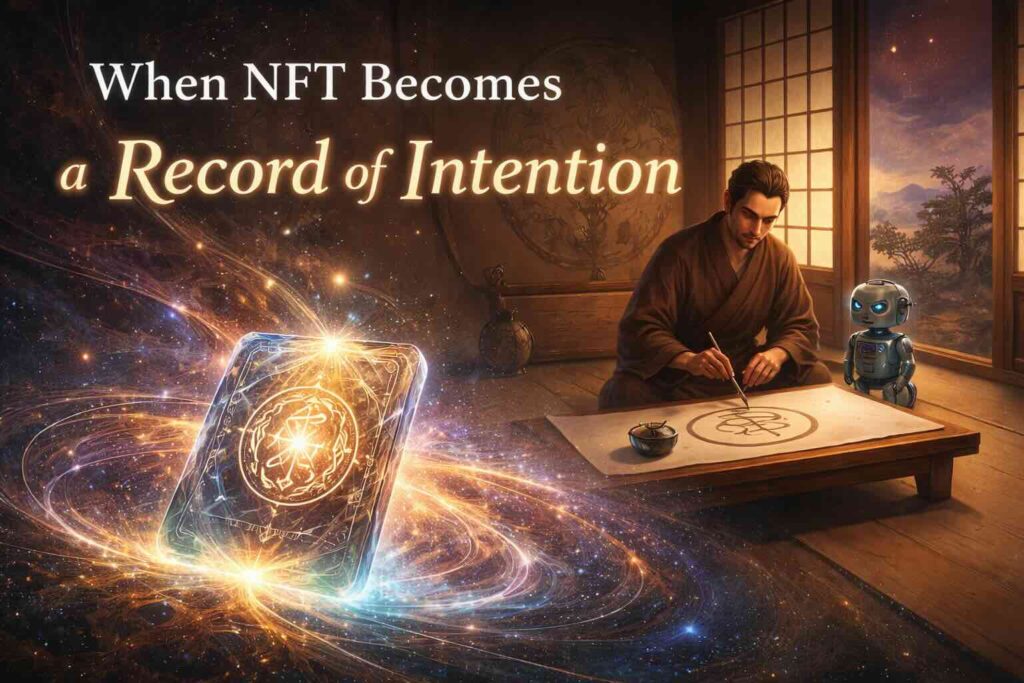 When NFT Becomes a Record of Intention